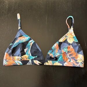 Roxy Women’s printed beach classics -Fixed triangle bikini top